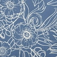thumbnail image 2 of 20"x14" Simply Daisy Zentangle Poly Indoor/Outdoor Pillow, Blue Qty 1, 2 of 4