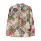 thumbnail image 4 of Camisa con estampado de botones con cuello en V de primavera y otoño para mujer Top suelto informal Pompotops  FGAJ15580, 4 of 5