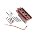 thumbnail image 1 of fastboy 1/2/3/5 6 String Flat Saddle Single Tremolo System Bridge for SQ ST Electric Guitar Style A 1 Pc, 1 of 6