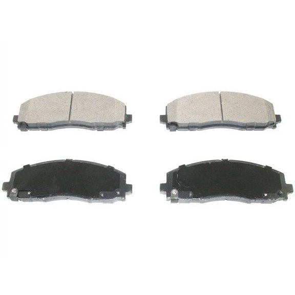 Front Brake Pad Set - Compatible with 2012 - 2020 Dodge Grand Caravan 2013 2014 2015 2016 2017 2018 2019