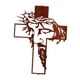 thumbnail image 4 of Escultura de pared Estatua de Cristo resucitado, figuras de Jesús, colección de oración, arte decorativo de pared para sala de estar, gabinete, regalo Café, 4 of 8