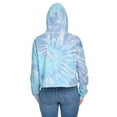 thumbnail image 2 of Ladies' Cropped Hooded Sweatshirt - LAGOON - M, 2 of 3