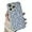 Blue, variant on for iPhone Case,Cool Denim Fabric Embroidery Snowflake Pattern Hard Shockproof Cover Phone Case (Grey,iPhone 13)