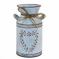 thumbnail image 3 of TTdayup Rustic Shabby Chic Vase for Flower - Vintage Farmhouse Vase  for Centerpieces Home Decor(Light Grey), 3 of 7
