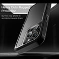 thumbnail image 4 of JETech Case for iPhone 15 Pro 6.1-Inch, Heavy Duty Dual-Layer Rugged Protection, Shockproof Protective Tough Phone Cover with Matte Back (Black), 4 of 6