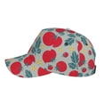 thumbnail image 5 of Balery Baseball Cap Adjustable Size for Running Workouts and Outdoor Activities All Seasons Dad Hat(Tomato), 5 of 9