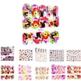 thumbnail image 4 of Nail Decals Tattoo Sticker Manicure Fashion tattoo manicure Water Transfer Caricature Heart Flower Design, 4 of 9