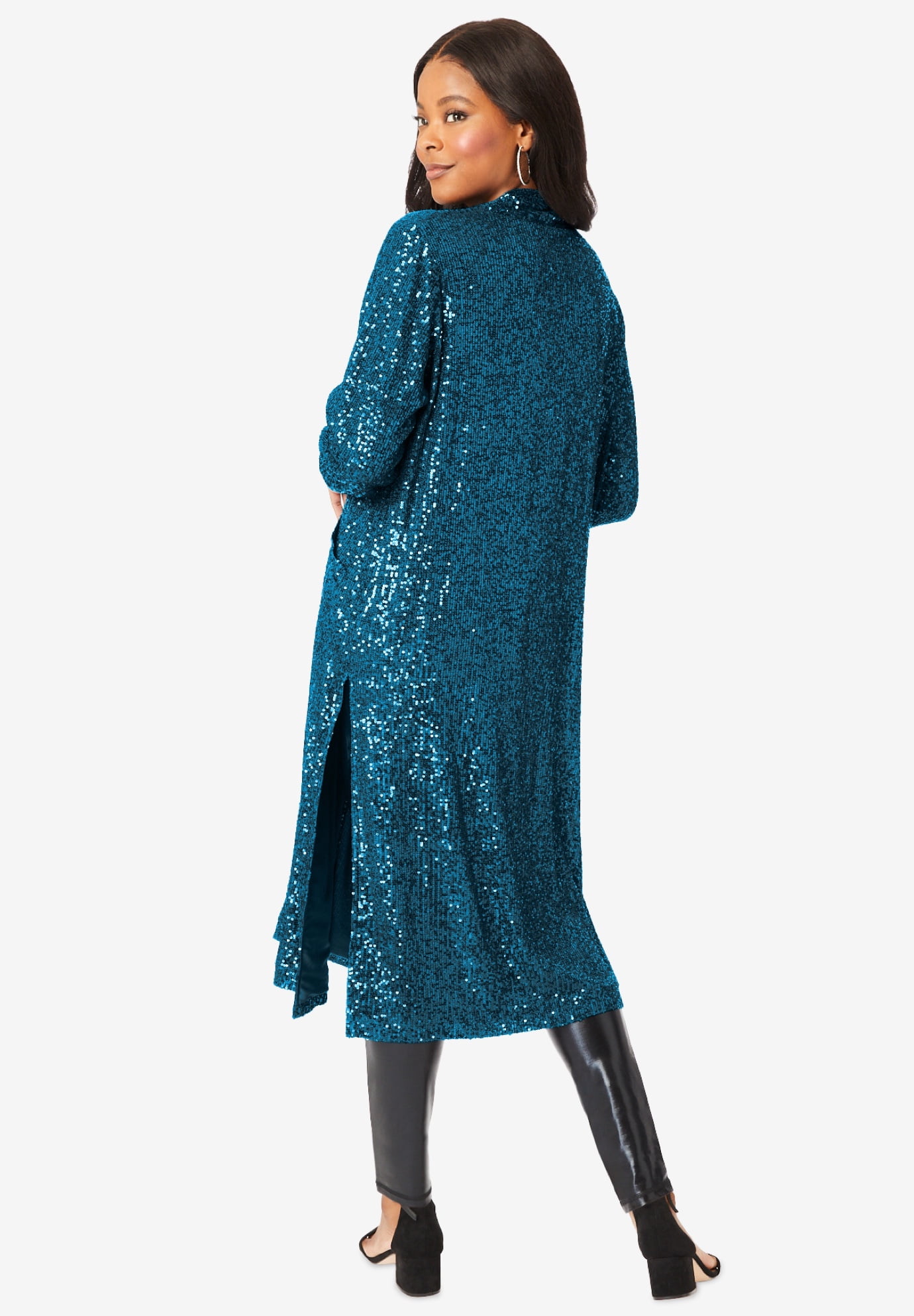 Sequin Dusters  Sequin duster, Duster jacket, Dusters