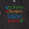 thumbnail image 4 of Inktastic Idaho Grandma Grandpa Loves Me Boys or Girls Baby Bodysuit, 4 of 5