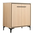 thumbnail image 5 of 30" Bathroom Vanity With Basin & Storage - Engineered Wood, American Elegant Base -blocking Cabinet Wood Design In Oak, 5 of 6