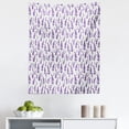 thumbnail image 1 of Lavender Tapestry, Pattern with Blossoming Herbs Organic Fresh Field Aromatherapy Theme, Fabric Wall Hanging Decor for Bedroom Living Room Dorm, 5 Sizes, Violet Green and White, by Ambesonne, 1 of 1