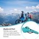 thumbnail image 5 of Eigraketly Sillín de bicicleta, accesorios de mejora de artesanía multicolor, piñón fijo resistente al desgaste, almohadilla de ciclismo, Ciclismo Azul, 5 of 6