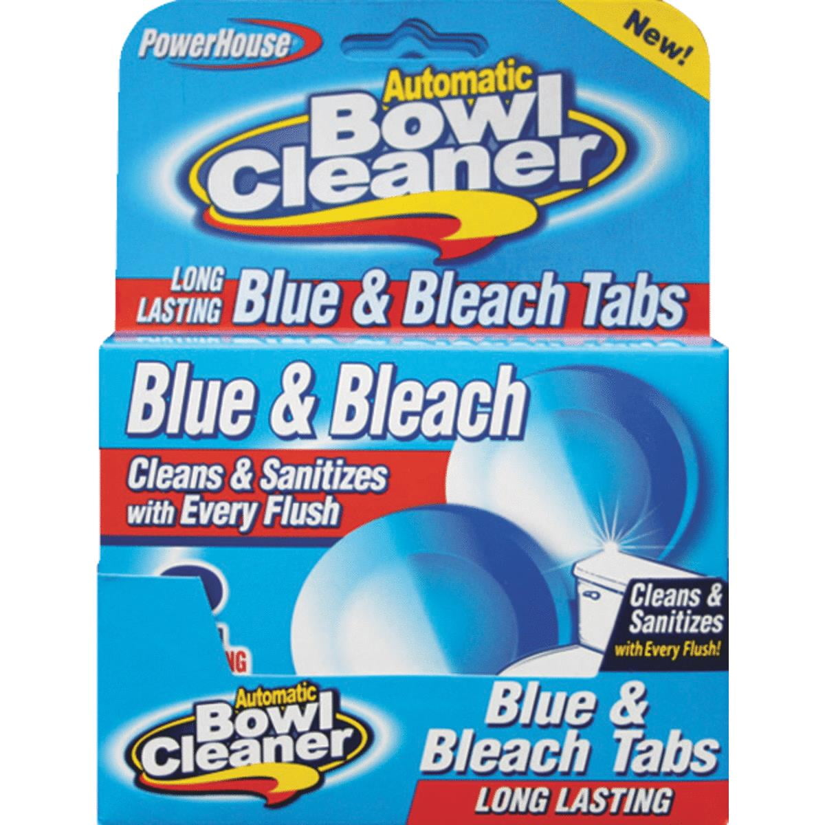 Power House Automatic Toilet Bowl Cleaner Pack of 12 Blue Bleach Tb