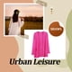 thumbnail image 4 of Minnieouse Abrigo de moda chal de punto chaqueta de verano DIY Prop dulce regalo ropa de mujer de larga duración ropa al aire libre cárdigan Abrigos y chamarras Rosa roja, 4 of 6