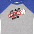 thumbnail image 4 of Inktastic Eat, Sleep, Baseball, Repeat Boys or Girls Baby Bodysuit, 4 of 5