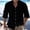 Black, variant on Long Sleeve Shirts for Men Casual Lightweight Soft Shirts Solid Color Loose Open-Front Shirt Black Size L