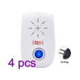 thumbnail image 1 of Ahuyentador de plagas Sonic 80㎡ Dispositivo de control de plagas eléctrico de bajo ruido para el hogar, enchufe de EE. UU. 【4PCS】 Scienceny HA004789-01*4, 1 of 6