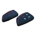 thumbnail image 4 of 2 Pack 4‑Button Key Fob Cover for 2025 2024 2023 Chevy Colorado Equinox Silverado & GMC Canyon Sierra – Silicone Protective Key Case, 4 of 8