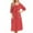 Red, variant on Azrian Deals Nightdress Womens Winter Warm Nightgown Zip With Pokets Loose Pajamas Clearance