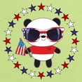 thumbnail image 2 of CafePress - Panda Patriotic USA Long Sleeve Infant T Shirt - Long Sleeve Infant T-Shirt, 2 of 2