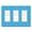 Rocker - Triple (3-Gang), variant on WIRESTER Triple 1-Gang Decorator Light Switch and 2-Gang Toggle Wall Plate/Switch Plate Cover, Solid Baby Blue