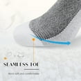 thumbnail image 5 of 8 Pack Mens Ankle Socks Low Cut Comfort Casual Socks Size 10-13/13-15, 5 of 7