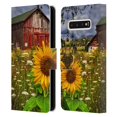 thumbnail image 1 of Head Case Designs Officially Licensed Celebrate Life Gallery Florals Barn Meadow Flowers Leather Book Wallet Case Cover Compatible with Samsung Galaxy S10, 1 of 6