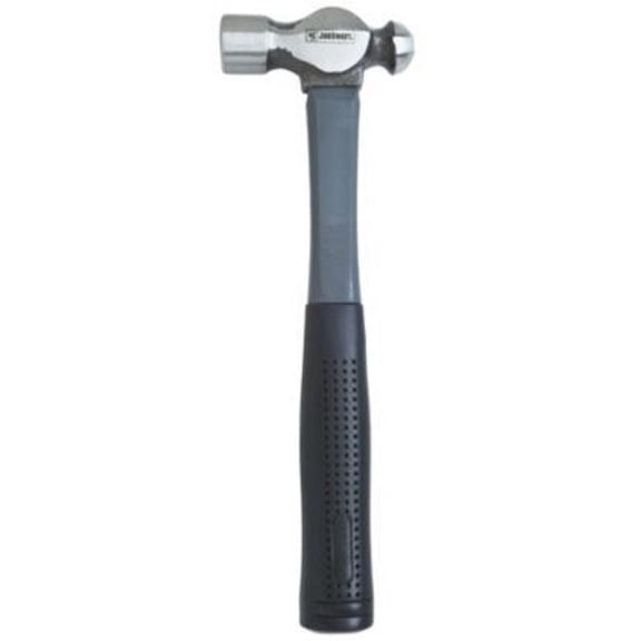 JobSmart JS23002 Fiberglass Handle Ball Peen Hammer 16 oz 11 Inch Steel
