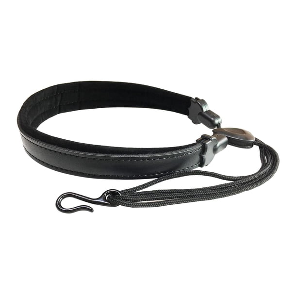 Correa de cuello acolchada para saxofón, arnés de hombro para saxofón clarinete, plástico Estrecho