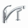 thumbnail image 4 of Viper Kitchen Faucet With Spray And Deck Plate, One Handle, 1.75 Gpm Aeration/2.2 Gpm Spray, Stainless Steel, 4 of 5