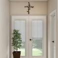 thumbnail image 6 of Metal Wall Cross with Decorative Intertwined Vine Design- Rustic Handcrafted Religious Art for Décor in Living Room, Bedroom, More by Lavish Home, 6 of 7