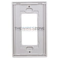 thumbnail image 2 of 1-Gang Screwless Decorator Wall Plates GFCI Rocker Switch Outlet White (10/Pack), 2 of 2