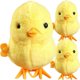 thumbnail image 1 of 3pcs Wind Up Toys Cartoon Chick Toy Kids Funny Playthings Birthday Party Favors, 1 of 3