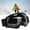 Black, variant on YAHHU Kids Dirt Bike Goggles Impact Resistance UV Protection Motorcycle Goggles for Outdoor Cycling Ski ATV Off Road Racing Red (7.09 inches / 18.0 cm)