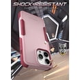 thumbnail image 2 of Poetic Étui Néon pour iPhone 14 Pro Max, Protection contre les Chutes, Double Couche, Rose Clair, 2 of 6
