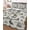 Light Gray Black, variant on Twin Quilt Bedding Set, Nautical Lighthouse Reversible Summer Quilt 3 Pieces, Farmhouse Retro Ocean Ship Map Lightweight Bedspreads Coverlets with 2 Pillow Shams for All Seasons