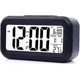 thumbnail image 1 of Digital Alarm Clock Morning,silent Battery Operated Large Led Display Temperature Calendar(black), 1 of 5