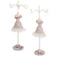 thumbnail image 1 of Jewelry Display Stand Model Dress Earring Necklace Ring Jewelry Holder, Mannequin Stand Hanging Jewelry Tower Rack for Girls Women, Jewelry Display Organizer, 1 of 7