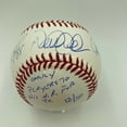 thumbnail image 2 of Derek Jeter Alex Rodriguez 3000th Hit Home Run Signed Inscribed Baseball Steiner, 2 of 7