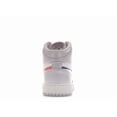 thumbnail image 4 of Jordan Kid's 1 Mid SE Barely Grape Iridescent Swoosh Shoes, from StockX, 4 of 5