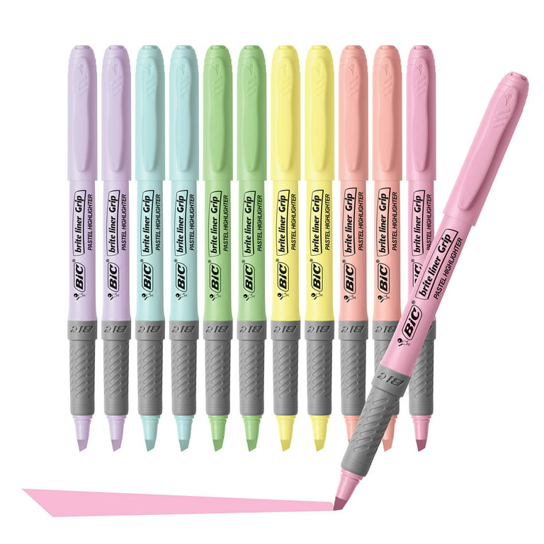 Highlighter, Chisel Tip Marker Pen, Assorted Pastel Colors Color Highlighters  Aesthetic Cute Highlighter for Adults Kids - AliExpress