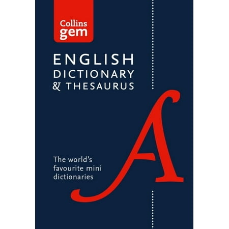 Collins Gem: Collins Gem English Dictionary & Thesaurus (Edition 6) (Paperback)