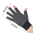 thumbnail image 3 of KRONDO Thermal Winter Gloves Summer UV Protection Driving Gloves Women, 1 Pair Half Finger Sunblock Glove, Non Slip Hiking Hand Warm - Ice Fishing Glove, 3 of 8