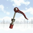 thumbnail image 3 of Miangastore Quick Release Hub Road Bike Mountain Bike Front & Rear Axle Hollow Shaft Set with Standard Spacing (Red), 3 of 8