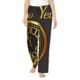 thumbnail image 1 of Balery 2025 New Year Pantalones de pijama para mujer, pijamas ultraligeros, pantalones de estar por casa-XX-Large, 1 of 6