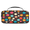 Brown, variant on Herdesigns Geometric Printed Carry Case Compatible with Nintendo Switch 2, Protective Travel Switch Carrying Case with 20 Game Card Slots for Switch Console & Accessories,Rainbow Colorful