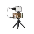 thumbnail image 1 of Mate Light Phone Clip Trípode Mount Photography Multifuncional Led Mate Filter Light Soporte De Teléfono De Plástico Ajustable Con Micrófono Vlog Kit Minnieouse EL011431-00, 1 of 6