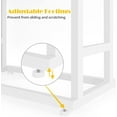 thumbnail image 4 of Metal 2-Tier Freestanding Towel Rack Holder for Bathroom Storage & Organization, 4 of 7