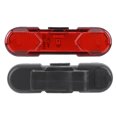 thumbnail image 1 of Feu Arrière Rechargeable USB pour Vélo Rouge, Feu Arrière ABS pour Vélo, pour Conduite de Nuit Jogging, 1 of 8