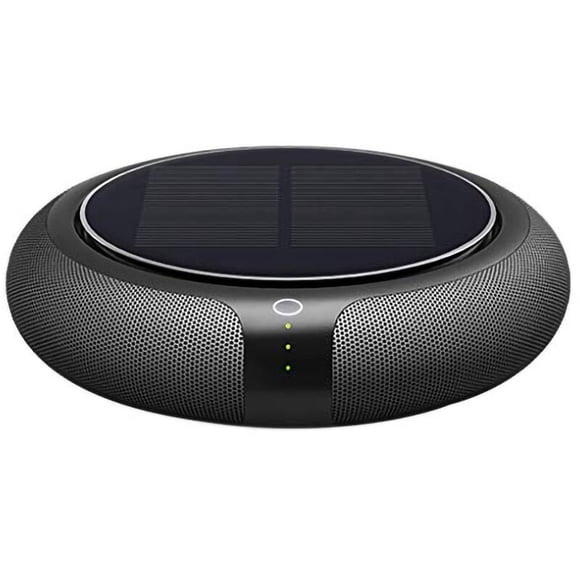 Solar Powered Car Air Purifier Freshener - Negative Ion Air Purification Eliminates Car Interior Odors, Smoke Smell, Dust, No Ozone